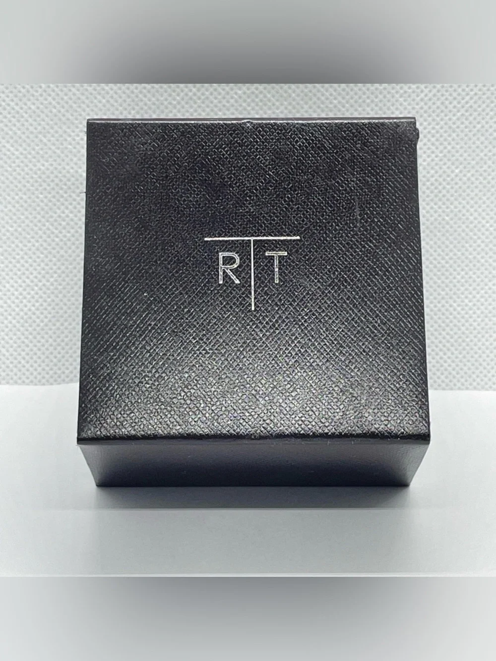 Tateossian Pearl Ball Cufflinks Silver Tone Gray Boxed Designer Luxury Modern